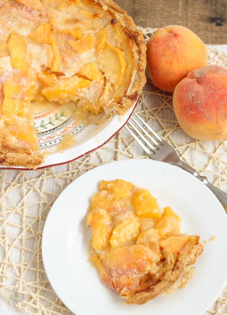 Peach Pie | Strawberry Blondie Kitchen