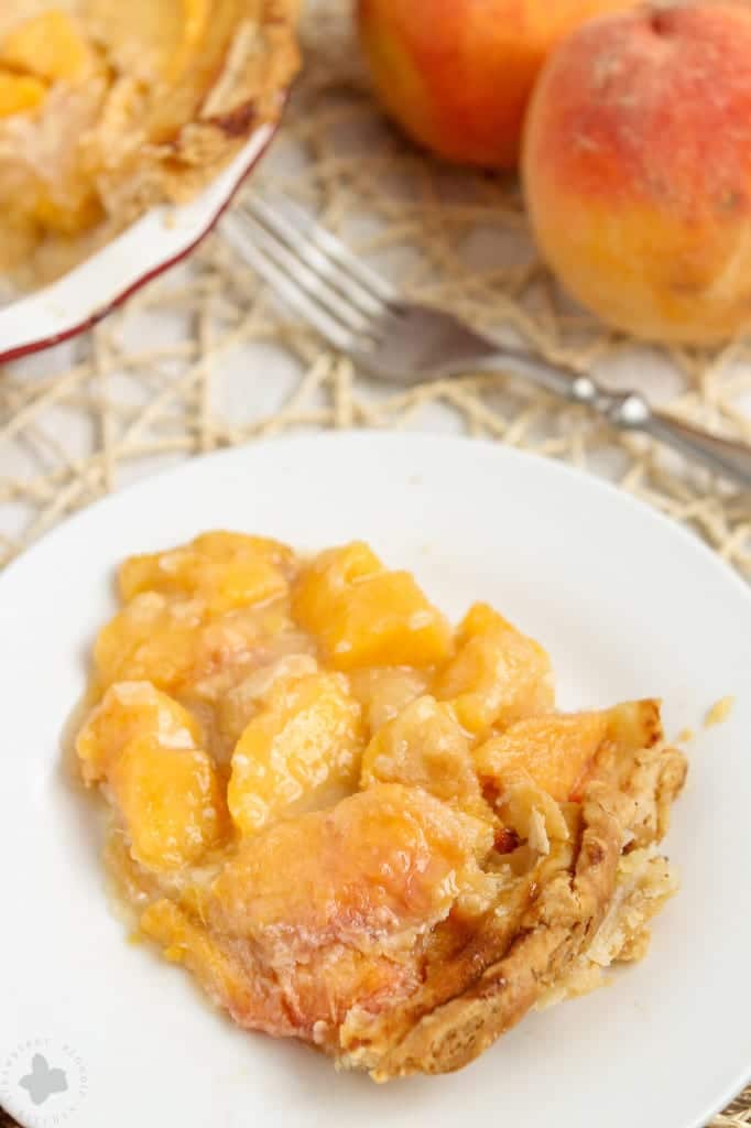 Peach Pie | Strawberry Blondie Kitchen