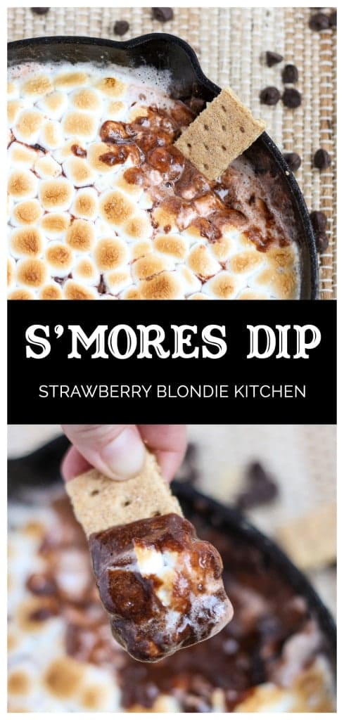 S'mores Dip| Strawberry Blondie Kitchen