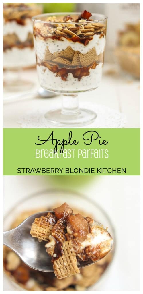 Apple Pie Breakfast Parfaits | Strawber
