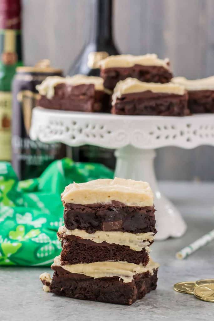 Irish Car Bombs Brownies