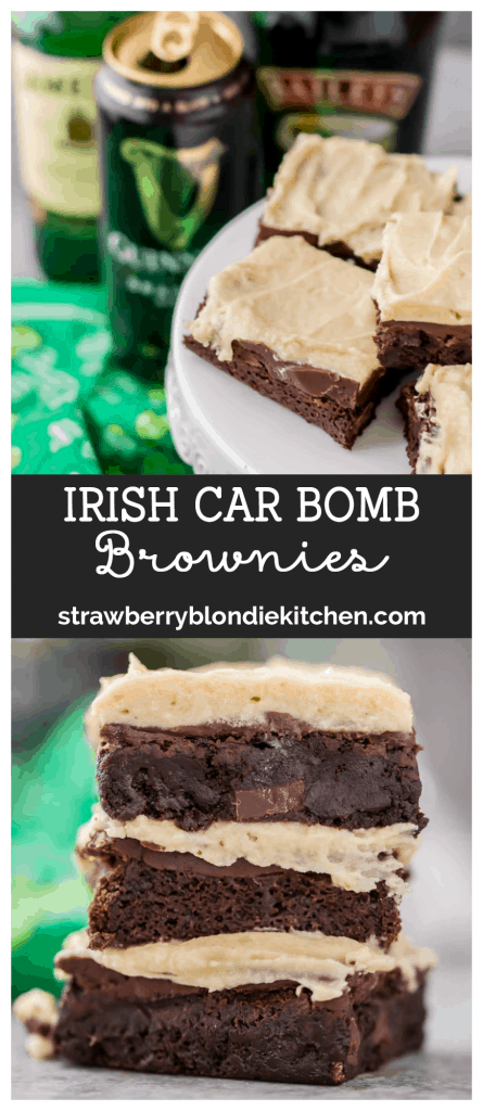 Irish Car Bombs Brownies