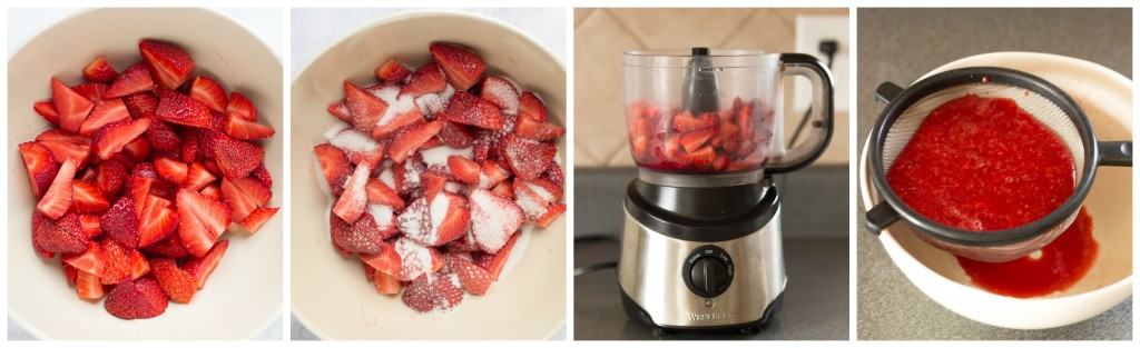 Layers of fresh strawberries, Sir BananamilkTM, and Sir Chocolate BananamilkTM make these Banana Split Popsicles irresistible to both adults and children alike. | Strawberry Blondie Kitchen