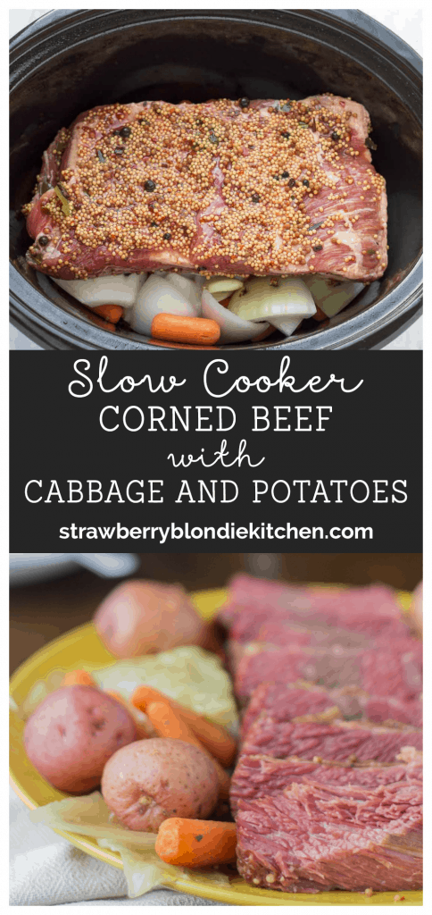 Slow Cooker Corned Beef with Cabbage and Potatoes