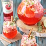 Cranberry Apple Rosemary Sangria