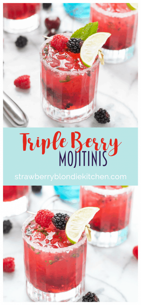 Triple Berry Mojitini