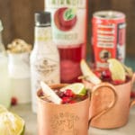 Cranberry Apple Moscow Mule