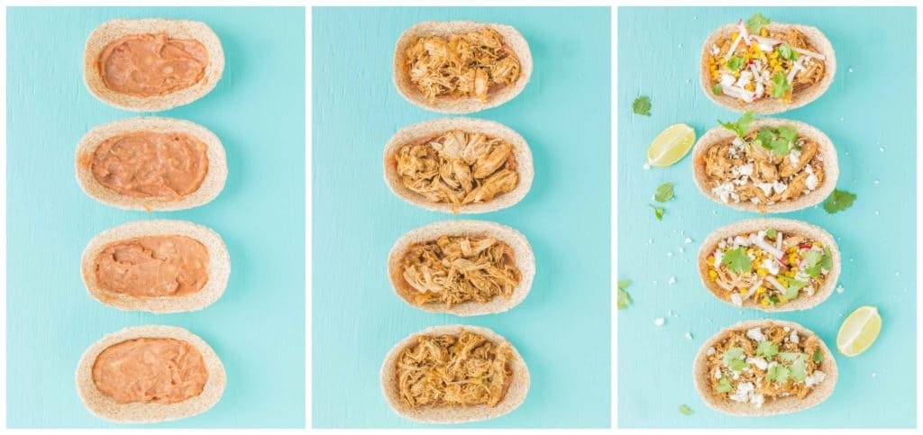 There's no better way to use up leftover Thanksgiving Turkey than Turkey Carnitas. They're perfect for Taco Tuesday, game day and a BIG crowd pleaser! | Strawberry Blondie Kitchen