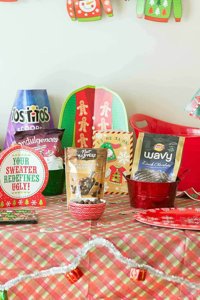 Ever wonder How to Throw an Ugly Sweater Party? I'm here to help with all the delicious foods, tasty beverages and the cheesiest decorations you can find! | Strawberry Blondie Kitchen
