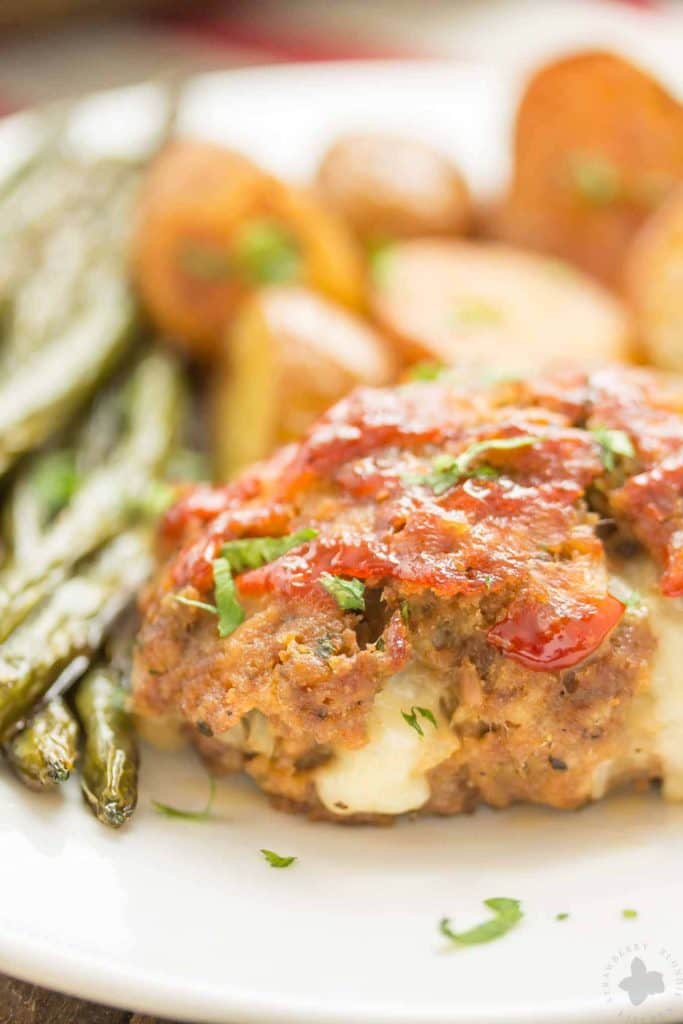 Sheet Pan Mini Meatloaf and Roasted Potatoes - The Recipe Rebel