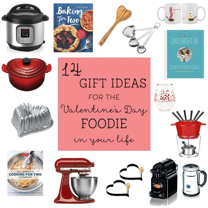 Stumped on what to gift your sweetheart foodie this year? Here's a guide for 14 of the most perfect Gifts for the Valentine's Day Foodie in your life. | Strawberry Blondie Kitchen