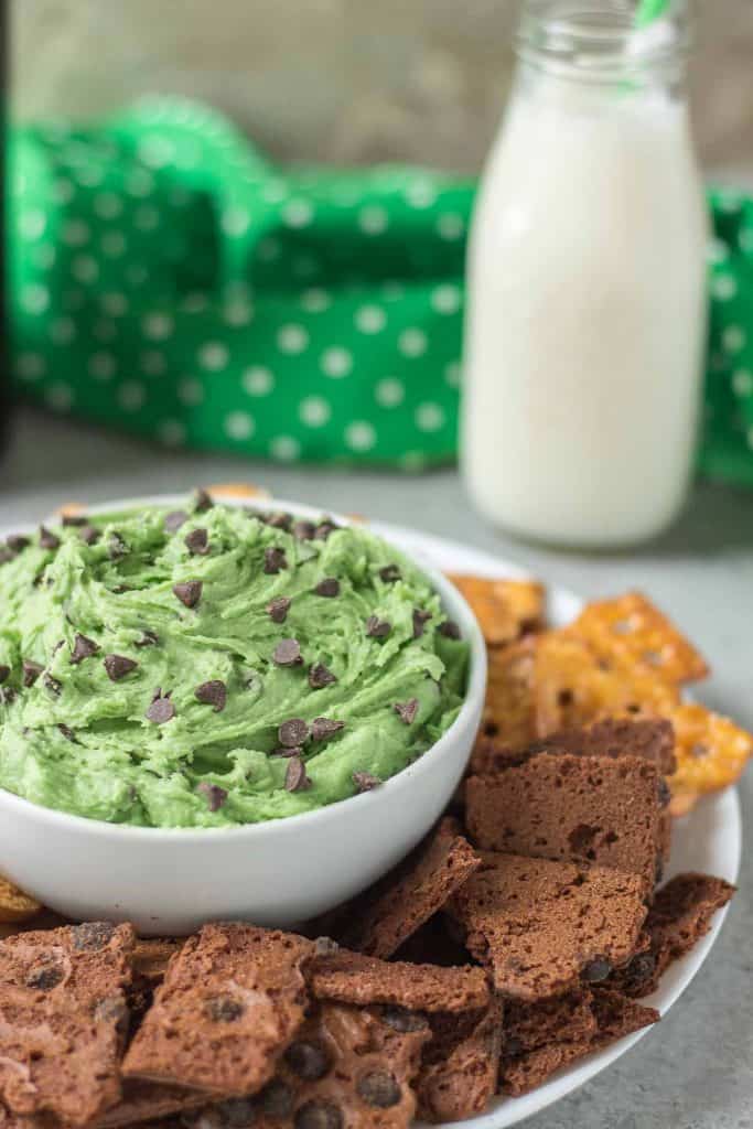 Baileys Mint Chocolate Chip Dip