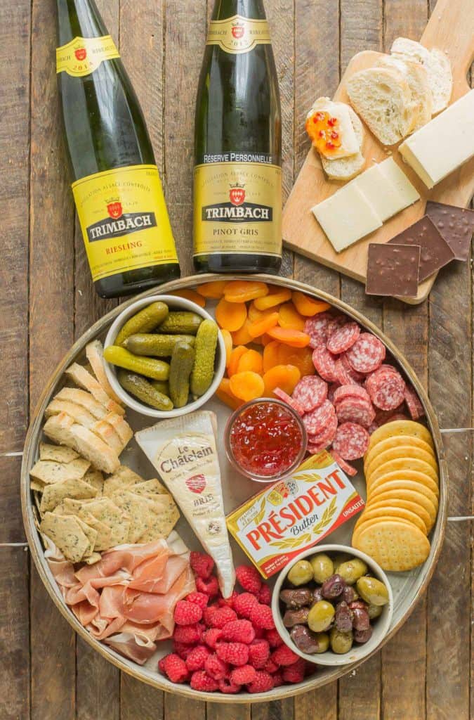Are you hosting a French Wine and Cheese Party? Here are some tips on how to choose the right wine and food pairings, share your love of wine and have a wonderful classy evening with friends! | Strawberry Blondie Kitchen