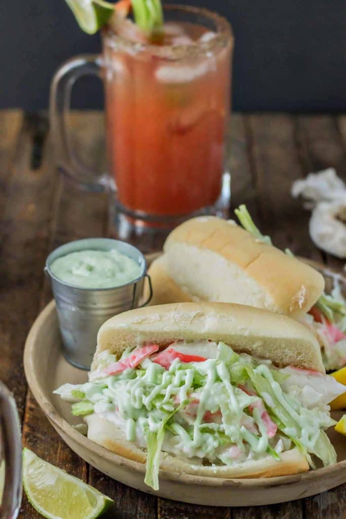 Spice up your summer celebrations this season with Spicy Micheladas. Wasabi packs a punch to give you an unexpected spicy twist that’s delicious and refreshing. | Strawberry Blondie Kitchen