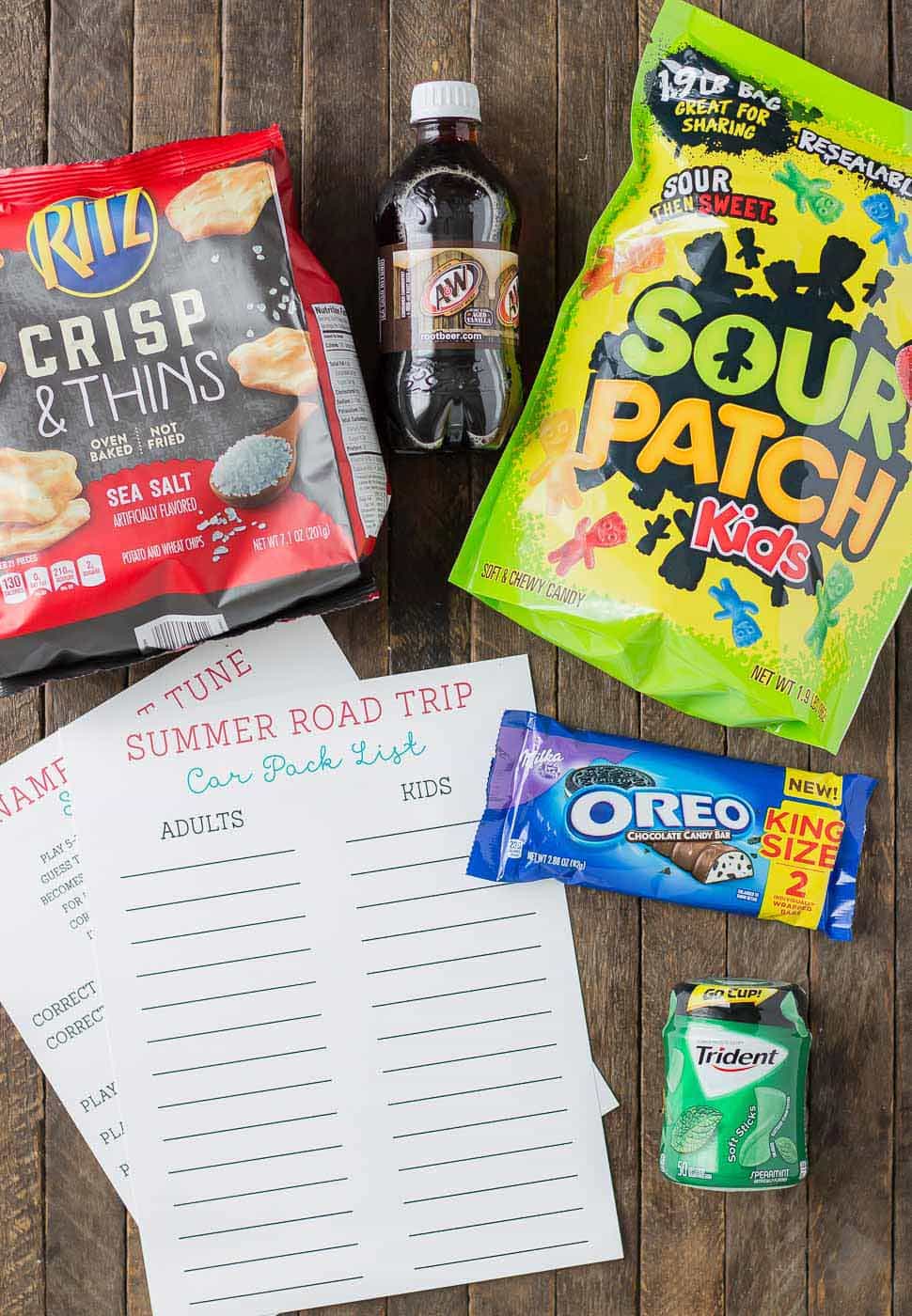 Summer Road Trip Must Haves + Printables - Strawberry Blondie Kitchen