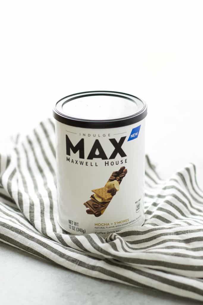 Start your morning off with an indulgent, quick and delicious coffeehouse beverage at home. Whether you need to Perk Up or Amp Up, MAX Indulge by MAXWELL HOUSE will help you achieve just that! | Strawberry Blondie Kitchen