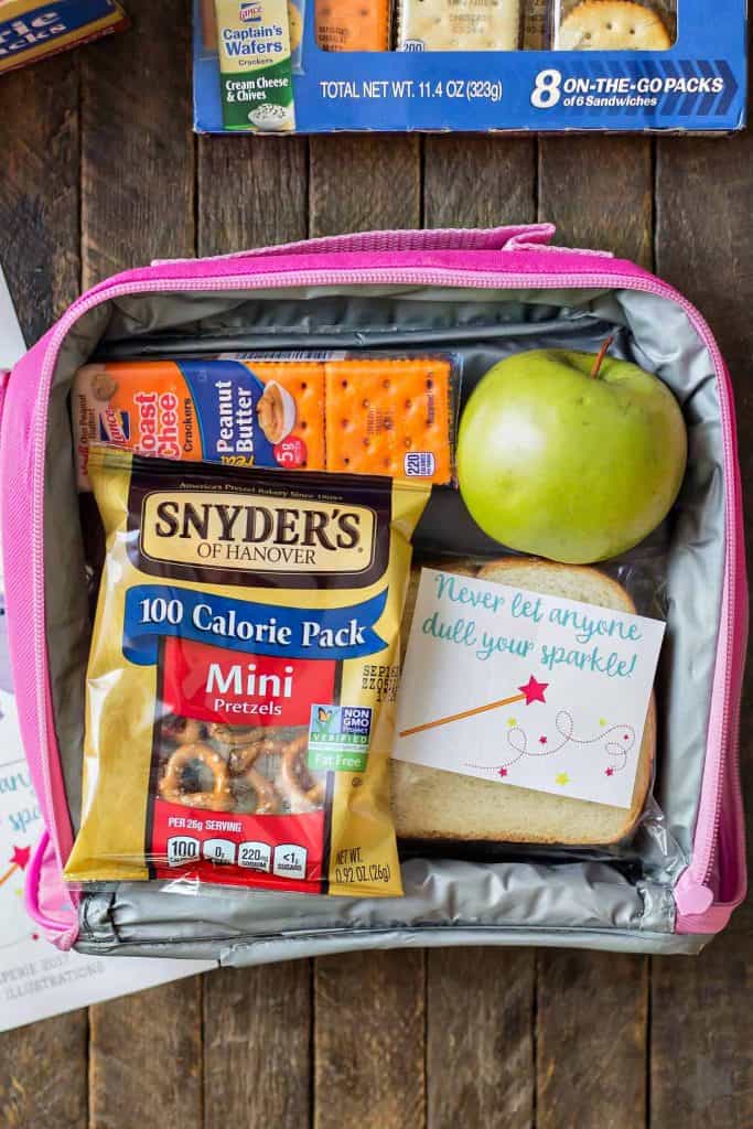 Pack with Love with Back to School free printable Lunch Notes