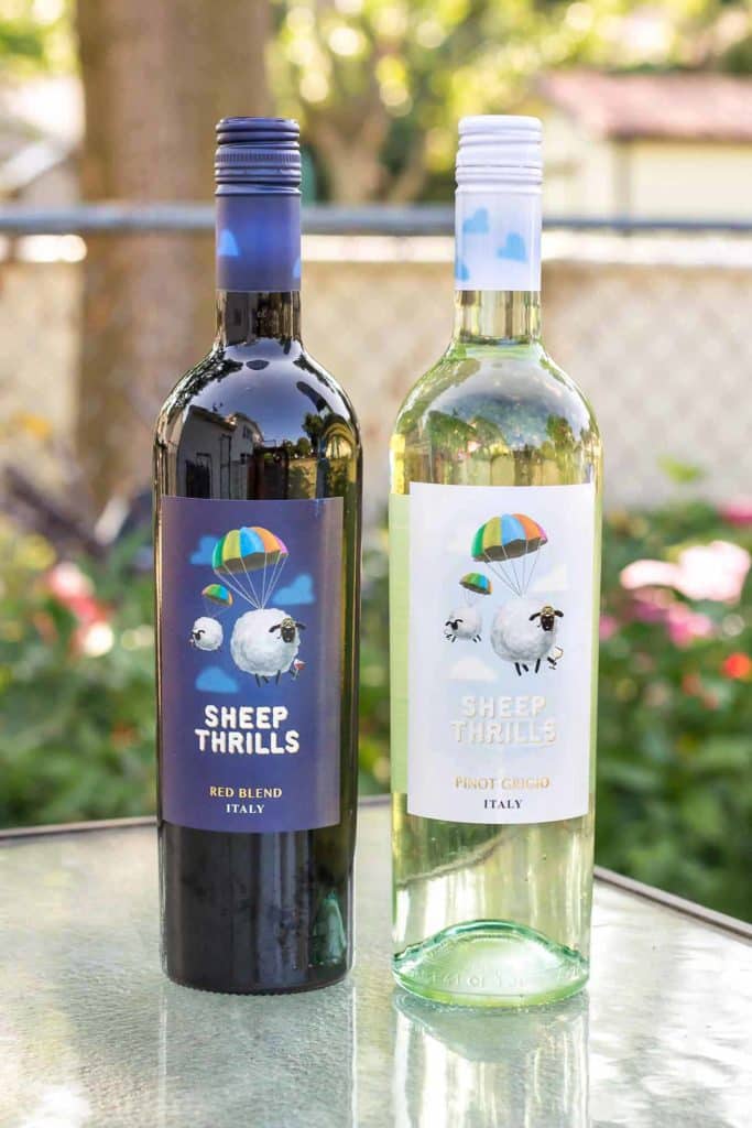 Get out there and enjoy some wine with a side of adventure.  Whether it's hiking in the mountains, around the fire or on the patio with friends, enjoy yourself! | Strawberry Blondie Kitchen