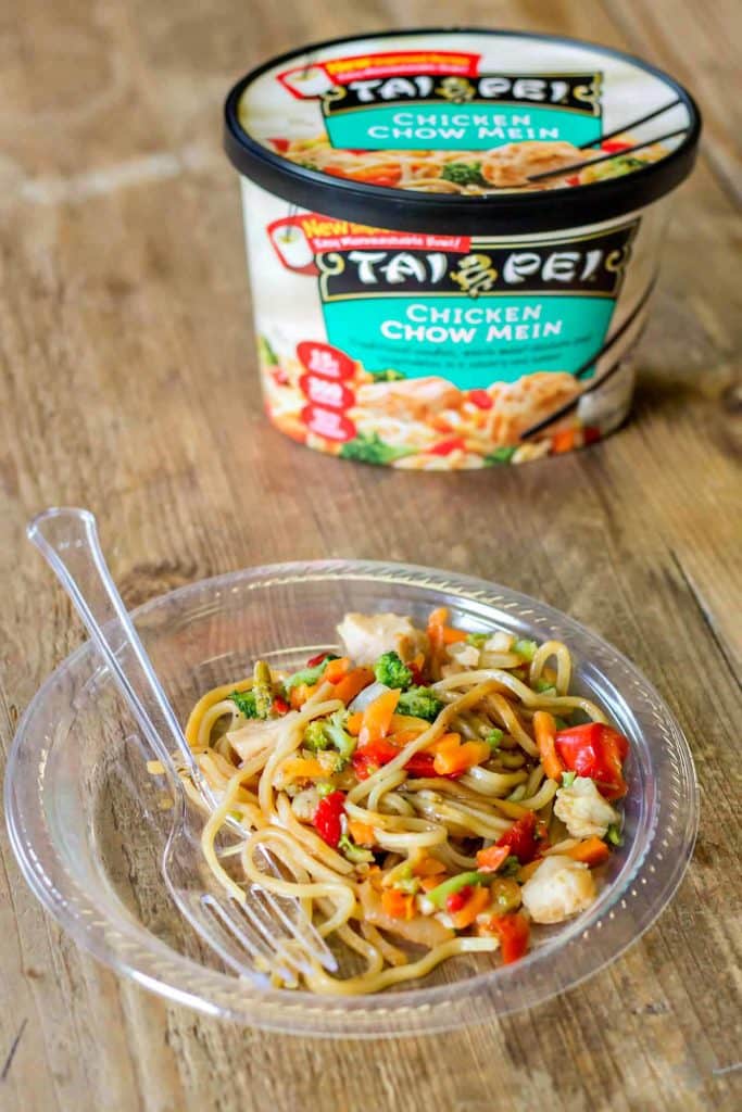 Need a delicious, quick and easy meal in minutes?  Try the all-new Tai Pei Foods single serve line of Asian inspired frozen entrees.  You'll save time and simplify meal time!  | Strawberry Blondie Kitchen