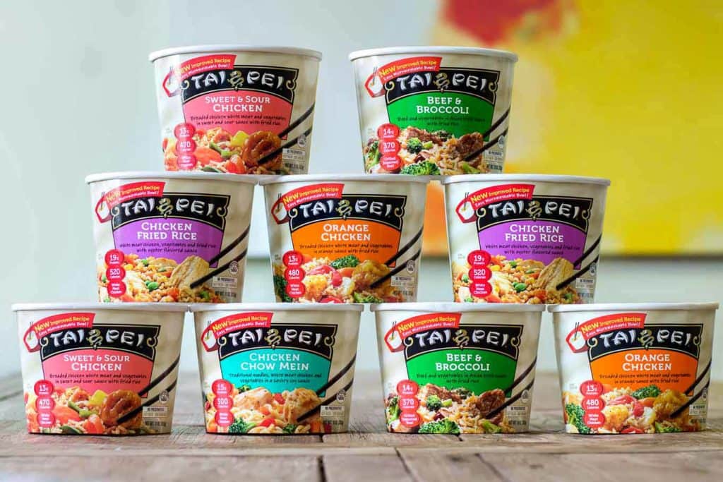 Need a delicious, quick and easy meal in minutes?  Try the all-new Tai Pei Foods single serve line of Asian inspired frozen entrees.  You'll save time and simplify meal time!  | Strawberry Blondie Kitchen