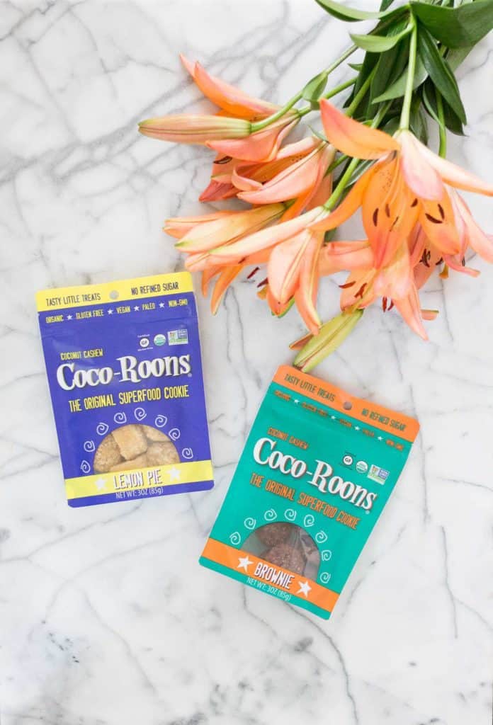 Delightful Snacking with Coco-Roons is healthy, delicious and exactly what you need to satisfy your sweet tooth.  These cookies are the original superfood cookie!  They're organic, gluten free, vegan and paleo so what are you waiting for?!