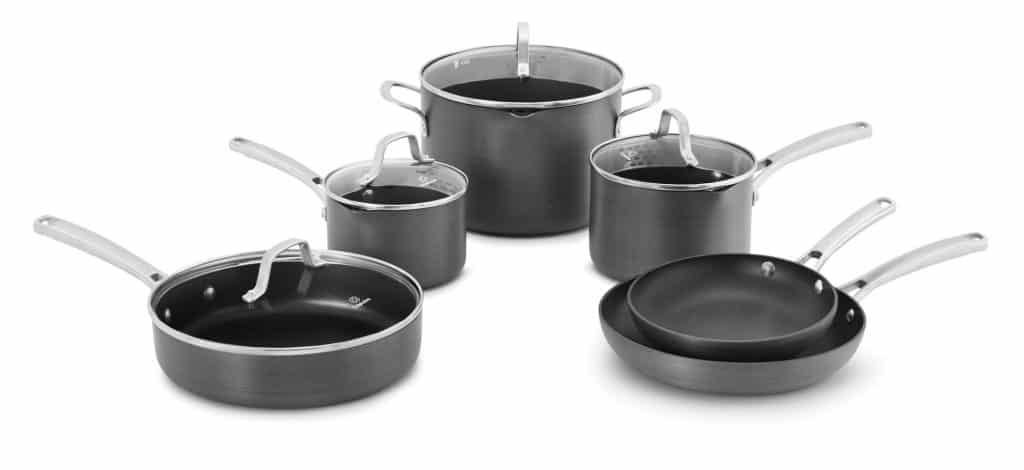 Holiday Gift Guide-Calphalon 10 Piece Classic Nonstick Cookware Set