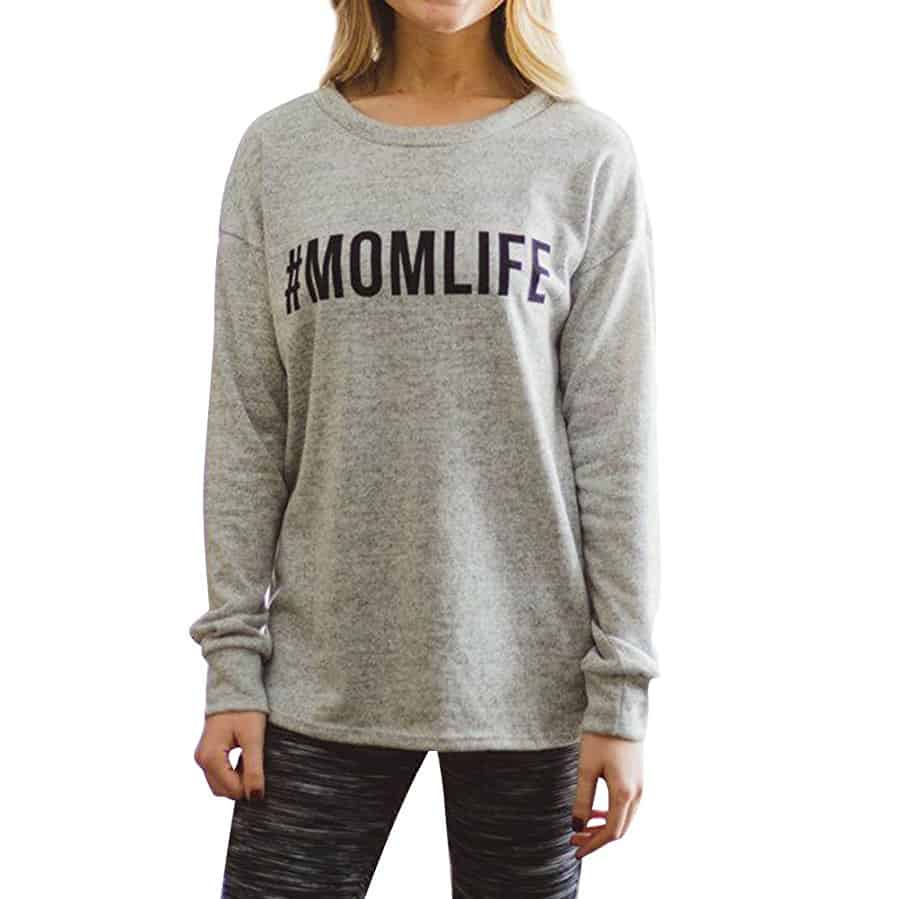 holiday gift guide #momlife sweatshirt
