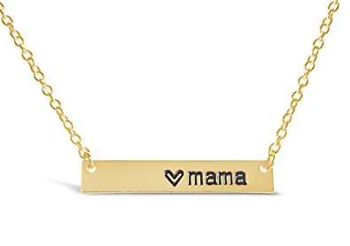 holiday gift guide mama necklace in gold