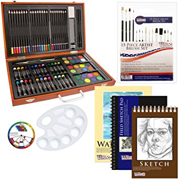 holiday gift guide 82 Piece Deluxe Art Creativity Set