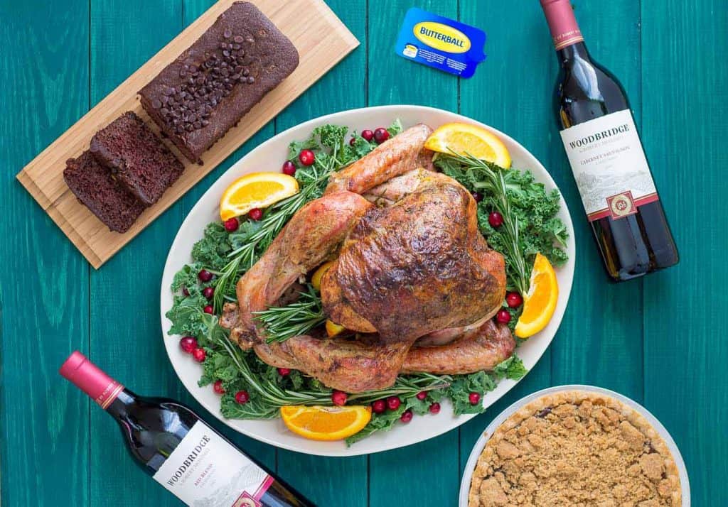 Thanksgiving doesn’t have to be intimidating.  With a few tips, tricks and this delicious Rosemary and Orange Roasted Turkey, I’ve got your back this Turkey day! | Strawberry Blondie Kitchen