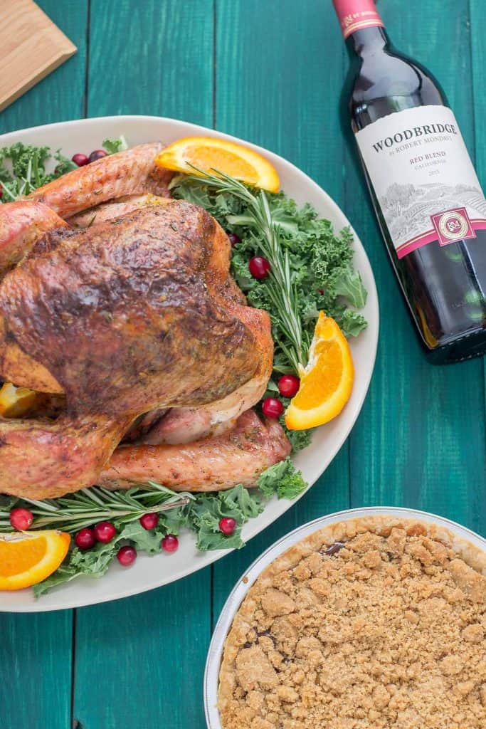 Thanksgiving doesn’t have to be intimidating.  With a few tips, tricks and this delicious Rosemary and Orange Roasted Turkey, I’ve got your back this Turkey day! | Strawberry Blondie Kitchen