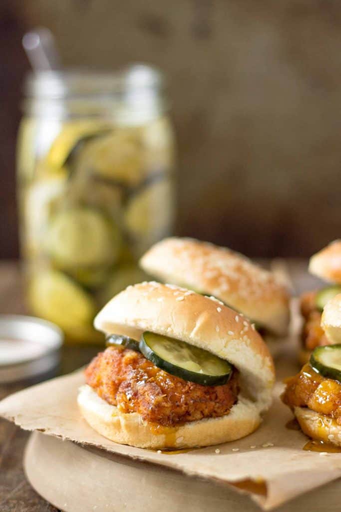 Fried Chicken Sliders