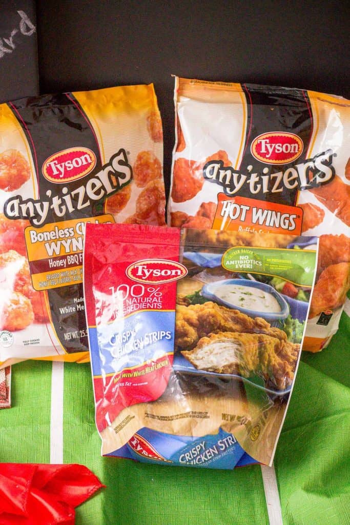 Homegating with Tyson® Any’tizers® and Tyson® Crispy Chicken Strips