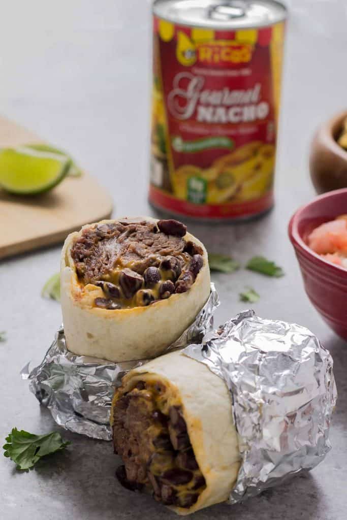 Braised Beef Nacho Burrito