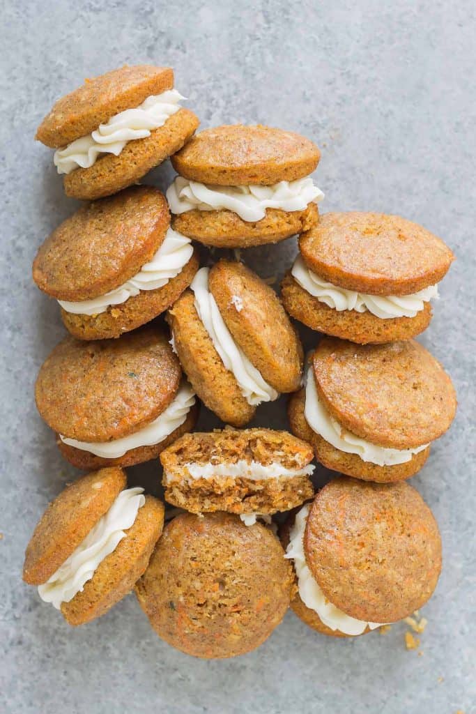 Carrot Cake Whoopie Pies