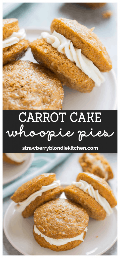 Carrot Cake Whoopie Pies