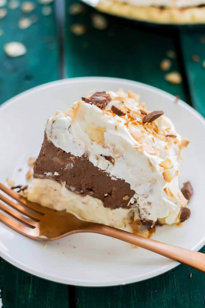 Chocolate Coconut Cream Pie