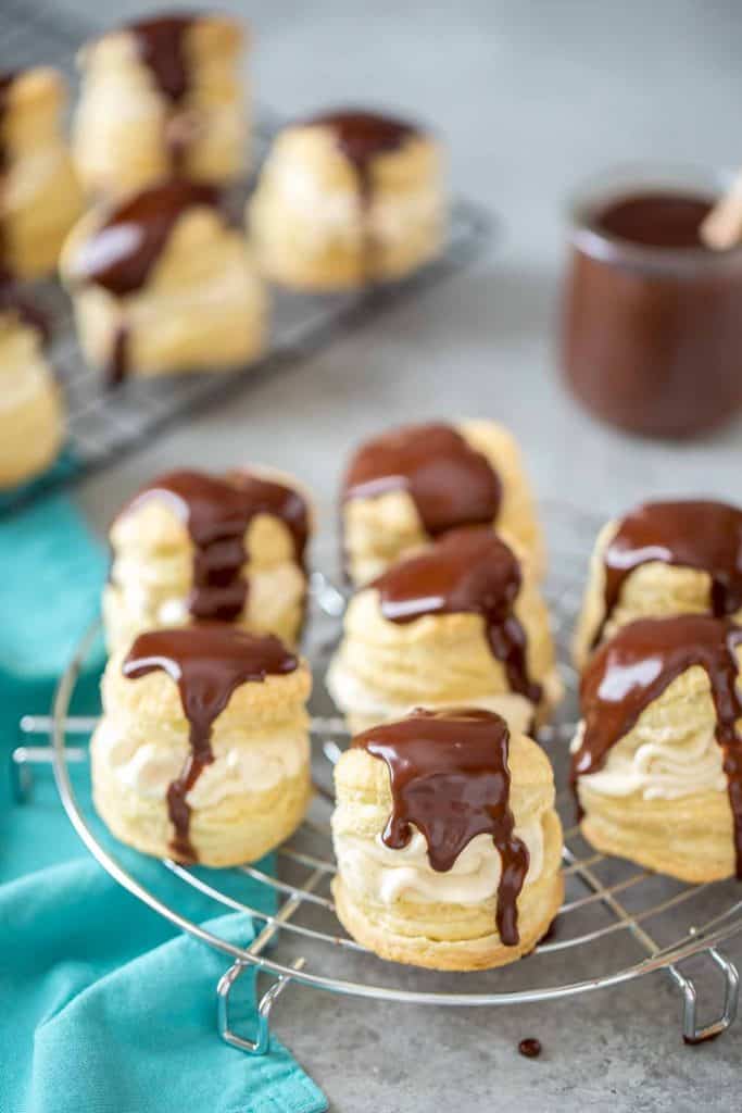 Espresso Cream Puffs