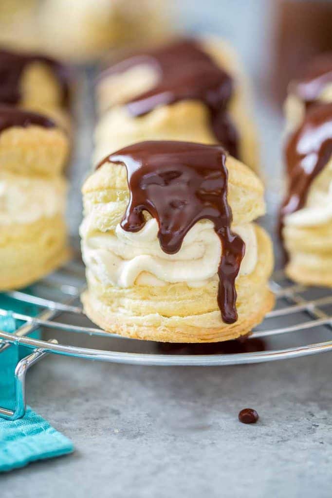 Espresso Cream Puffs