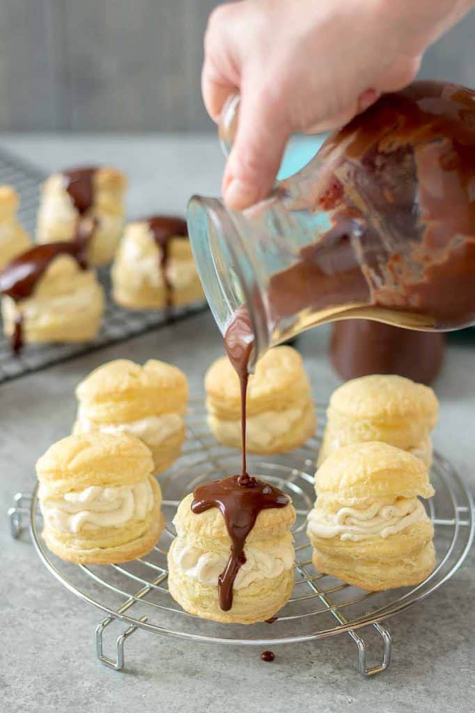 Espresso Cream Puffs