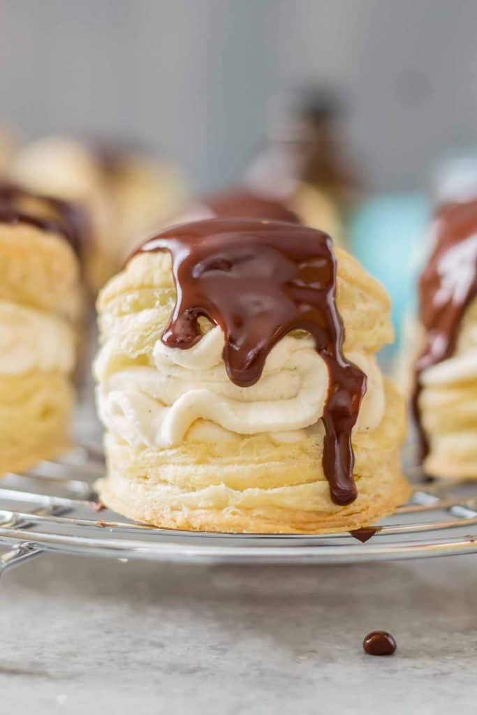 Espresso Cream Puffs