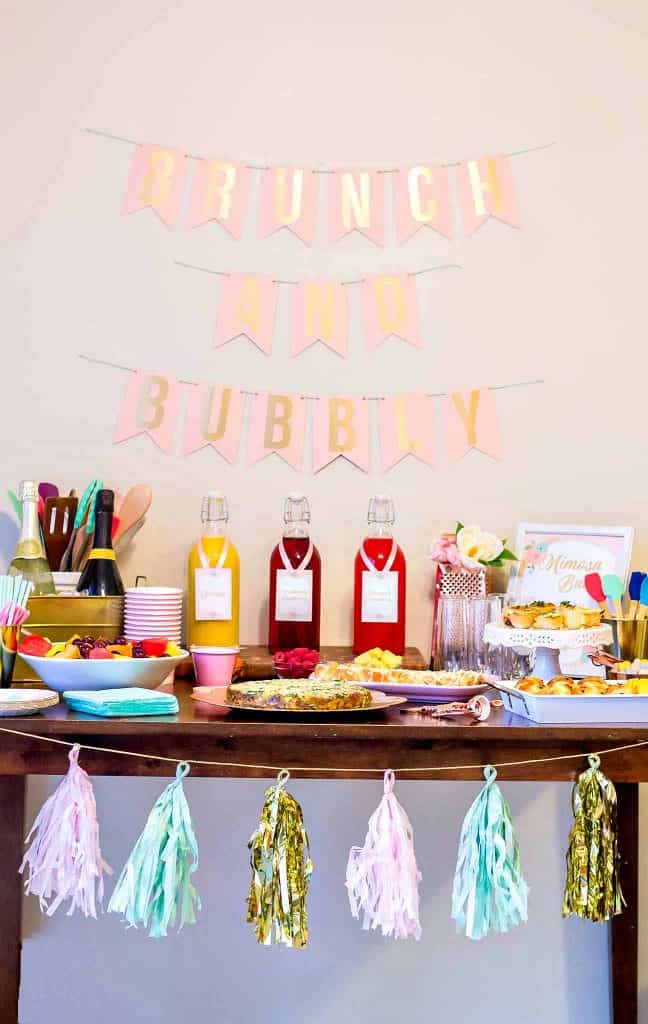 Brunch and Mimosas Party Ideas