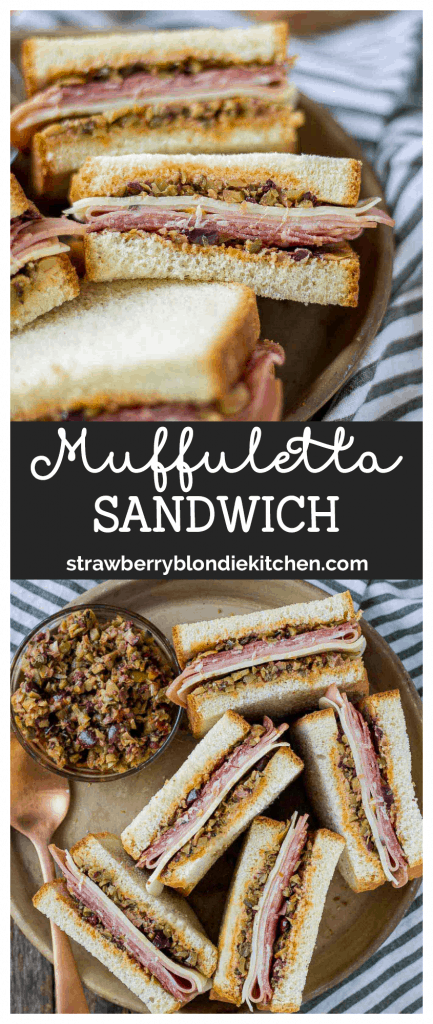 Muffuletta Sandwich Recipe