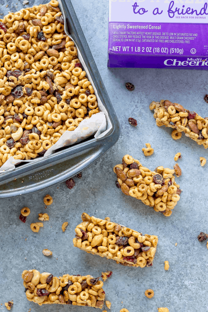 Fruit and Nut Cheerios Bars