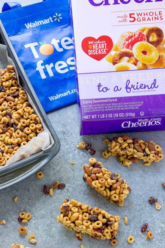 Fruit and Nut Cheerios Bars