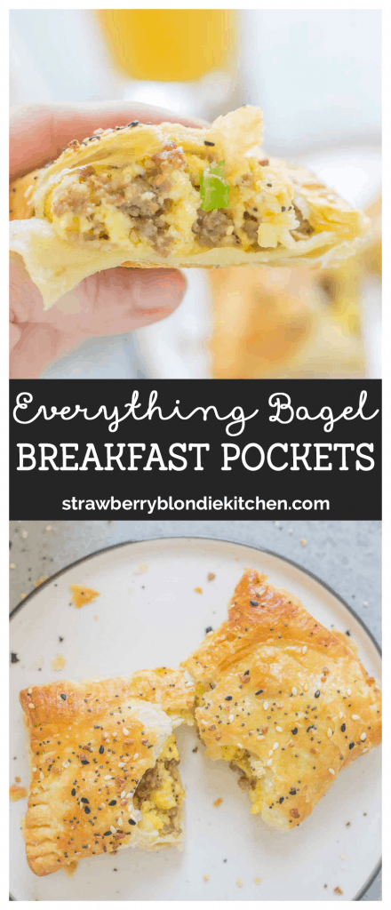 Everything Bagel Breakfast Pockets