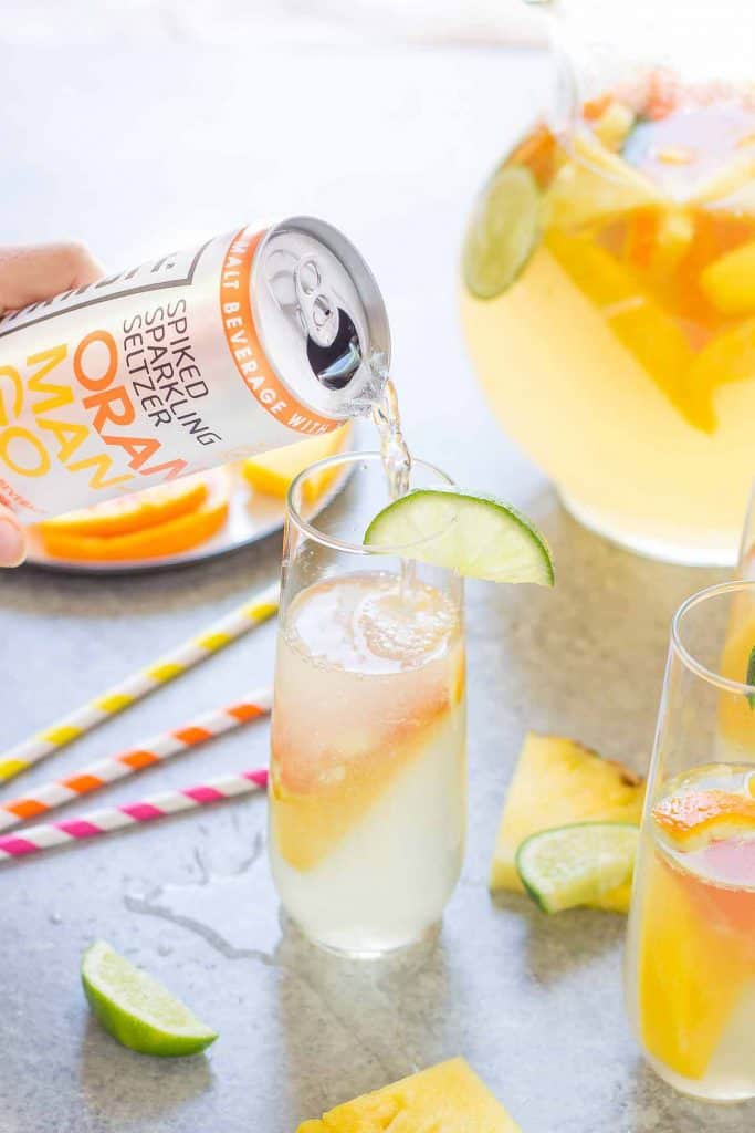 Tropical Orange Mango Sangria