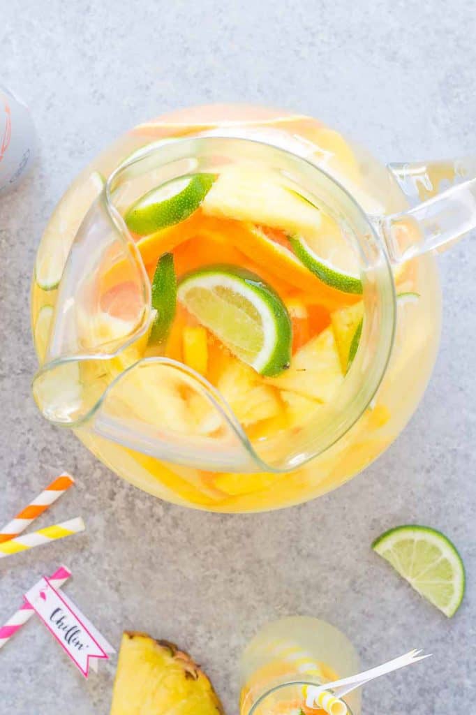 Tropical Orange Mango Sangria