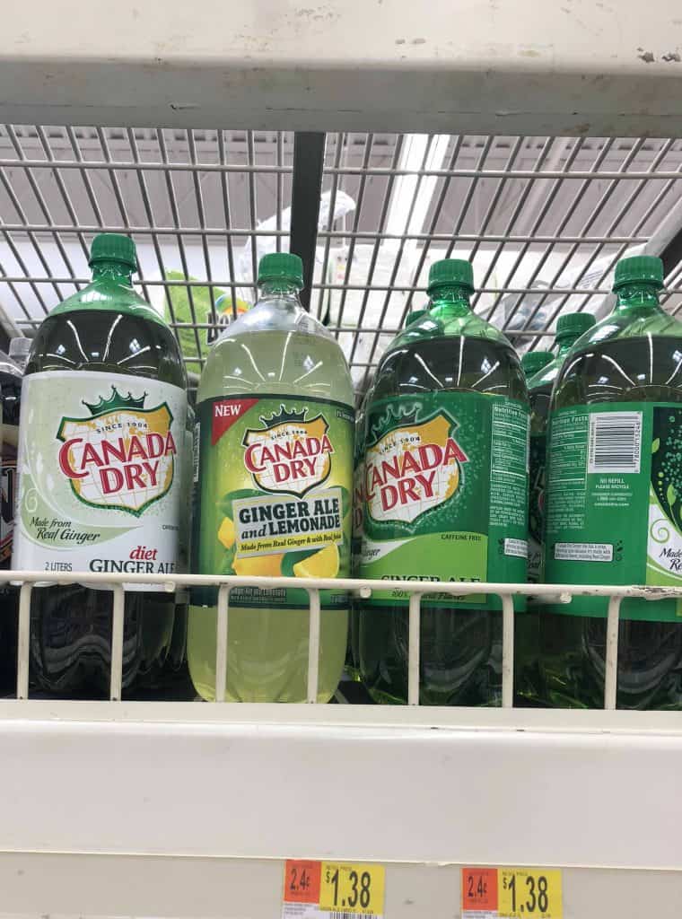 7 ways to find your beach in your own backyard-Canada Dry with Lemonade Walmart in store photo