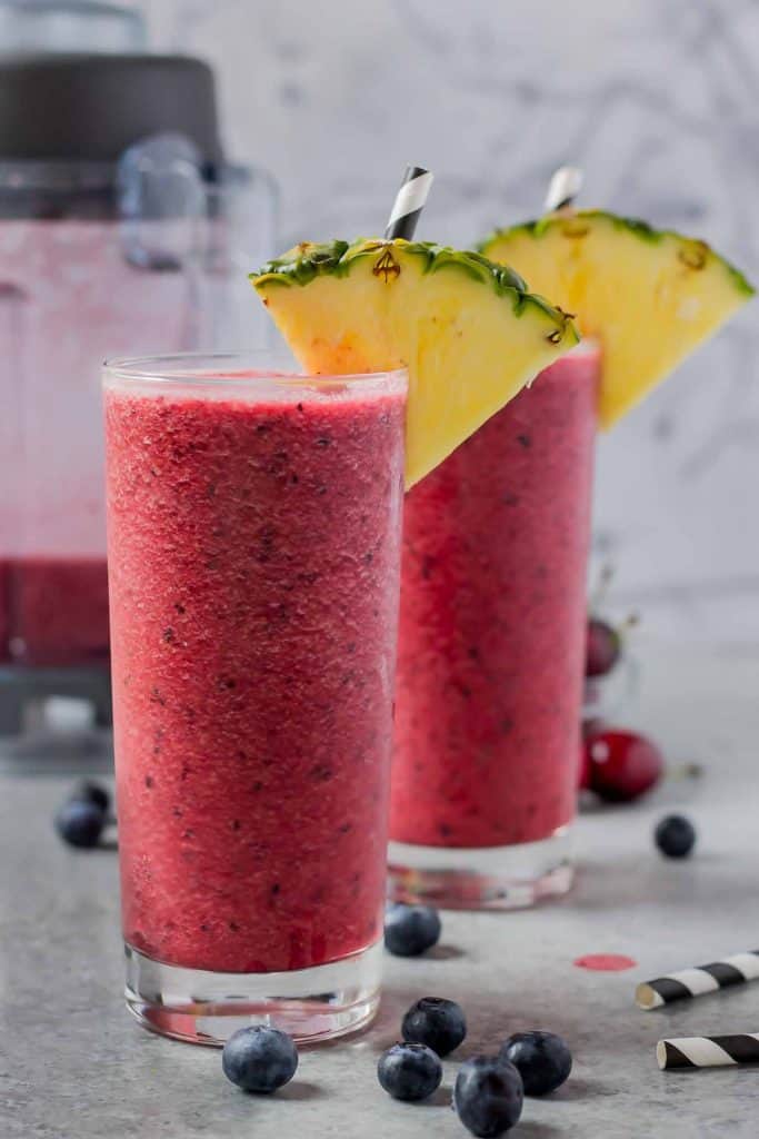 Berry Pineapple Smoothies